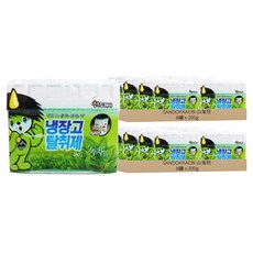 SANDOKKAEBI 山鬼怪 長效冰箱除臭劑 綠茶, 200g, 16罐