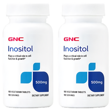 GNC 健安喜 肌醇, 100顆, 500mg, 2瓶