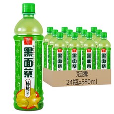 黑面蔡 楊桃汁, 580ml, 24瓶