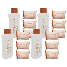 Anny Rabbit 安妮兔 1洗3皂 旅行組 植物性潔淨配方, 70g, 300ml, 4組