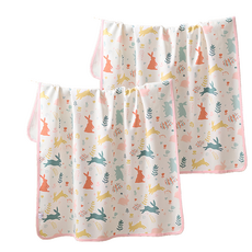 寵物純棉隔尿墊 中 繽紛小兔 244g, 100 x 70cm, 1個, 2個