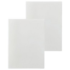 KING JIM EMILy 硬殼3口袋收納資料夾 EY759-WH A4 霜白色, 2本