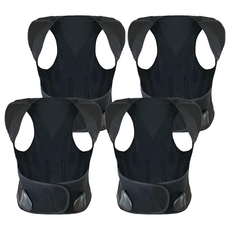 防駝背背心 黑色 200g, 2XL, 4件