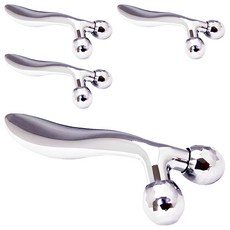 迷你波浪臉部滾輪, 4個, 單一顏色