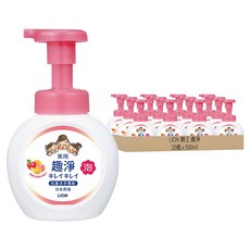 LION 獅王 趣淨 洗手慕斯 清新果香, 20件, 250ml