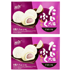 雪之戀 棉花糖大福 芋頭, 162g, 2盒