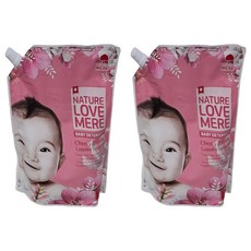 NATURE LOVE MERE 林貝兒 抗臭洗衣精, 1.3L, 2包