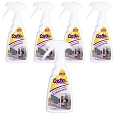 Castle 家適多微波爐烤箱清潔劑 有效溶解油垢、消除異味、長效防護, 500ml, 5瓶