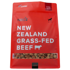 NRG+ 原味覺醒 犬用原肉凍乾生食餐，紐西蘭草飼牛肉，無穀, 牛, 425g, 1包