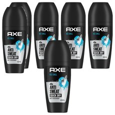 AXE 戰斧 滾珠式止汗體香劑 冷冽放鬆 ICE CHILL, 6個, 40ml