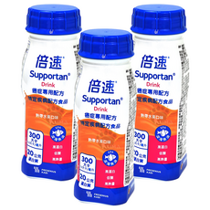 Supportan 倍速 癌症專用配方，熱帶水果口味，高蛋白低鹽，營養均衡, 200ml, 3瓶