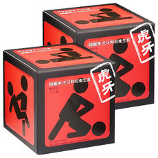 Honey Time 哈妮來 虎牙顆粒型衛生套, 12入, 2盒