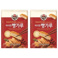 CJ BEKSUL 白雪 脆麵包屑 正宗美味的韓國風味, 450g, 2包