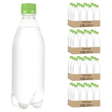 Tamsaa 無標籤青蘋果風味氣泡水, 500ml, 80瓶