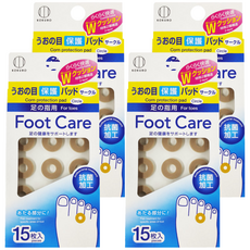 KOKUBO 小久保 足部軟墊雞眼保護墊 環狀 15片, 4包