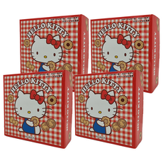 BOURBON 北日本 KT餅乾禮盒 紅色 326.4g, 4盒