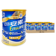 Abbott 亞培 Ensure 安素 優能基均衡營養升級配方 穀物口味, 800g, 12罐