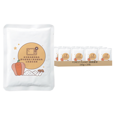 FOREST PLANET 森森星球 星球寶寶粥 甜椒菇菇, 150g, 16包
