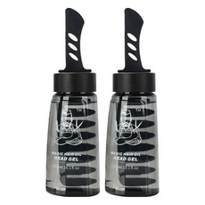 Bermazzi 巴曼姿 一梳酷定型自帶油頭梳保濕髮凍 輕鬆造型 持久保濕, 300ml, 2瓶