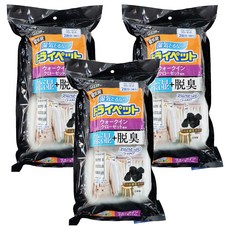 ST 雞仔牌 Drypet 備長炭衣櫃除濕劑 除濕+脫臭 纖薄型, 1.56kg, 3袋