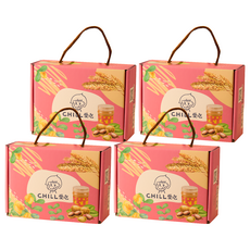 CHILL 愛吃 花生米菓 15包經典禮盒, 150g, 4盒