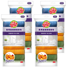 3M Scotch-Brite 百利 萬用超細纖維抹布 8條, 4包