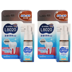Lab52齒妍堂L8020護齦清新噴霧 清新柑橘, 20ml, 2瓶