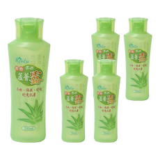 Roudye 柔蝶 天然蘆薈露 保濕舒緩, 200ml, 5瓶