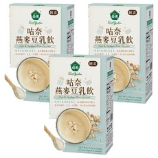 薌園 咕奈燕麥豆乳飲 8包x3盒 (160g/盒) - 香醇濃郁，補充膳食纖維，健康美味, 3盒