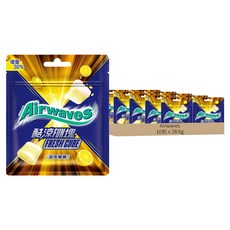 Airwaves 酷涼FUN塊口香糖 外脆內Q 口感豐富, 28.6g, 10包