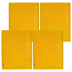 KING JIM HIKTAS 40頁資料夾 A4 7281TW-YL 307 x 234 x 15mm, 黃色, 4個