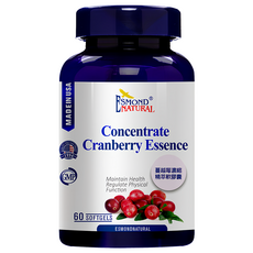 ESMOND NATURAL 愛司盟 蔓越莓濃縮精萃軟膠囊, 60顆, 1罐