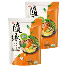 味丹 隨緣 薑黃椰香湯底 全素, 800g, 2包