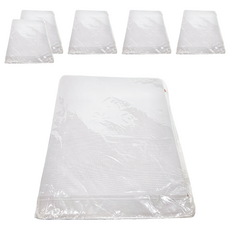 透明好拿取衣物防水收納箱 66L/80L/100L PVC防水材質 雙開口取物 頂部和正面均可取物, 915g, 顏色隨機, 6個