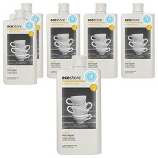 ecostore 宜可誠 檸檬洗碗精，有效去除油汙，溫和不傷手, 500ml, 6瓶