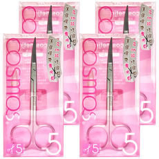 台灣 COSMOS 果凍系列 美容膠帶專用剪, PRI-13-3731, 4支