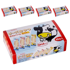 OHGIYA 扇屋 點心起司 日本原裝進口 鱈魚乾酪條 小巧塑封包裝 高營養價值 健康美味的休閒零食, 134.4g, 5盒