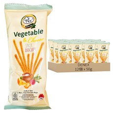 Denex 蔬菜棒, 50g, 12個