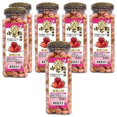 美味關係 小不點饅頭 160g*6罐 草莓口味 嬰幼兒餅乾