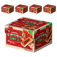 HAITAI 海太 草莓口味法國派，64層酥皮, 512g, 5盒