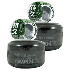 CDen 佧登 立體塑型髮泥，持久造型，適用中、短髮, 135g, 2罐