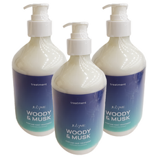 JUL7ME 香水潤髮乳 木質麝香 500ml, 3瓶