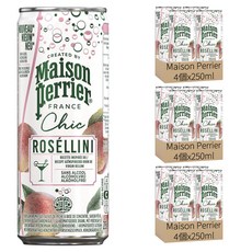 Maison Perrier Chic 氣泡雞尾酒風味飲 蜜桃貝里尼, 250ml, 12個