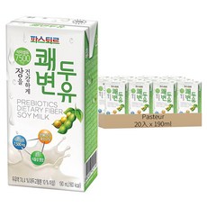 Pasteur 順暢豆漿 Set 益生元膳食纖維豆奶, 20入, 190ml