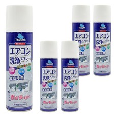 TAMURA免水洗冷氣清潔劑 520ml 日本原裝進口 輕鬆清潔 抗菌除臭, 5瓶