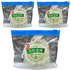 小丸家族 香茅香氛磚, 驅蚊 清香 持久, 32g, 3包