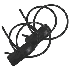 精國 嬰兒雙管氣袋 P-107IDT 嬰兒血壓計配件 柔軟材質, 2個