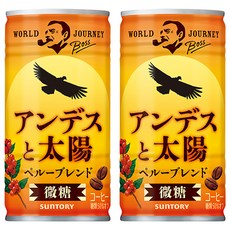 日本 BOSS 太陽咖啡飲料, 185ml, 2罐