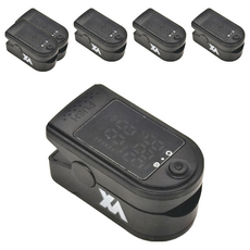 XA 運動脈搏血氧監測儀 5.8 x 3.2 x 3cm 黑色 69g, XA002, 6個