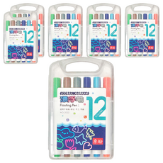 德德小品集 漂浮筆 套裝組, 6盒, 12
